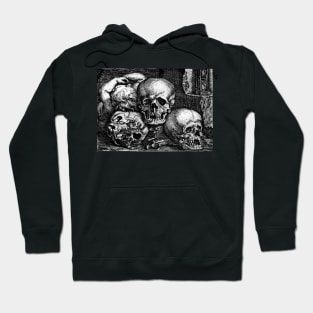 Child with Three Skulls - Barthel Beham Hoodie